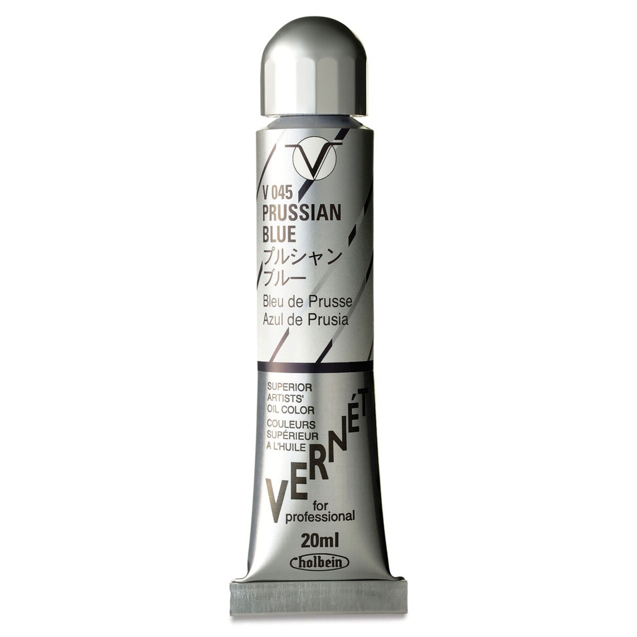 Holbein Vernét Superior Artists' Oil Color - Prussian Blue, 20 ml tube